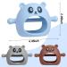 Mytium Teething Toys 3PCS - Silicone Baby Teether Toy for 3+ Months Infants - Easy-to-Hold Mitten Teether for Chew and Sucking Needs - Buy Online on GoSupps.com