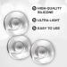 SPORTS WORLD VISION Rimless Glasses Frames with Nose Pads | Round 9mm | 50 Pieces | Premium Quality for Optimal Comfort - Buy Online on GoSupps.com