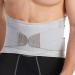 Low Back Pain Relief Belt Adjustable Lumbar Brace Scoliosis Fitness white XL - Buy Online on GoSupps.com