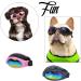 CHULAI 2Pcs Stylish Pet Glasses Cool Dog Sunglasses Dog Doggles Waterproof Windproof Eyewear UV Protection Sunglass for Doggy Puppy - Buy Online on GoSupps.com