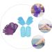 FRCOLOR 4 Sets Hand and Foot Care Set Spa Mittens Gloves for Spa Moisturizing Mitten Dry Cracked Hands Cosmetology Kit Moisturizing Gel Socks Vegetable Gel Miss Repair Hand Gloves - Buy Online on GoSupps.com