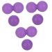 Healvian 6 STK Yoga-Ball Lacrosse Massage peanut massage fitness-scooter foot massager Fitnessball Manual massage peanut-lacrosse lacrosse ball peanut balls violet TPR household