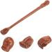 Hoement Old Man Back Scratch Hammer - Practical Wood Back Scratcher & Massager Tool for Men | International Shipping - Buy Online on GoSupps.com