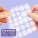 Mandabloom Acne Pimple Patches (210 Pack) with Tea Tree Oil & Salicylic Acid - Hydrocolloid Acne Dots for Face Zits & Breakouts - Buy Online on GoSupps.com