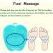 Shower Foot Scrubber with Non-Slip Suction Cups - Exfoliate and Increase Circulation (2 Pack) - Buy Online on GoSupps.com