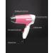 Hair Dryer Trvavel Small Mini Blow Dryer 650W Portable Folding Fast Drying Hair Lightweight Quiet Blow Dryer Hot/Cold DC Motor Compact Safe Hairdryer Pink Small Gift - Buy Online on GoSupps.com