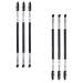 DBOO Walled Eyeliner brush eyebrow brush eyeshadow tool 6 pieces coil brush eyebrow tinting brush for mixing define blossy shading