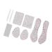 Anti Wear Foot Patches 6 Types Heel Patches for Prevention of Blisters Heel Cushion Inserts with Strong Adhesive Easy to Use