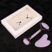 Buy Female Facial Gua Sha Jade Roller & Rose Quartz Massager Set for Glowing Skin - International Shipping Available - Buy Online on GoSupps.com