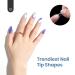 Beetles Almond Medium Shape Gel Nail Tips Refill Pack - 200pcs Size 3 Gelly Tips for Salon and DIY Nail Extensions - Buy Online on GoSupps.com