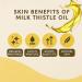 Mayan's Secret Milk Thistle Seed Oil Pure Cold Pressed Rich in Vitamin E and for Aging Skin Milk Thistle Oil 4 Fl Oz (Pack of 1) - Buy Online on GoSupps.com