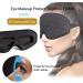 Sireck 3D Sleep Mask - 100% Light Blocking Eye Mask for Men & Women - Includes Travel Pouch - Buy Online on GoSupps.com