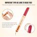 Juicy Lip Oil Slick Click Press Lipstick - Korean Shining Lip Gloss Moisturizing Vegan Lip Balm Plump & Pigmented Non-Sticky - 04 #04 - Buy Online on GoSupps.com