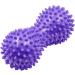 Relax and Rejuvenate with 2-Piece Nuzamas Peanut Massage Ball - Ideal for Hand & Foot Massage Yoga Trigger Point Therapy & Acupuncture - Purple - Buy Online on GoSupps.com
