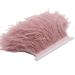 YEQIN 2 Yards Natural Ostrich Feather Fringe Trims - Dress Sewing, Craft, Clothing, Wedding Decor - Mistyrose - Buy Online on GoSupps.com