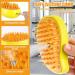 Cat Steamy Brush 3 In 1 Steamy Cat Brush Cat Spray Massage Comb with Water Tank Multifunctional Cat Grooming Brush for Massages Spray Steam Cat Hair Brush for Removing Tangled and Loose Hair (Yellow) - Buy Online on GoSupps.com