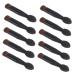DRESSOOS 10pcs Double Ended Eye Shadow Stick Eyeshadow Cosmetics Kit Lady Parts Hair