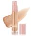 AIUEO Liquid Highlighter Makeup Glitter Contour Makeup Shimmer Oil for Face & Body Long Lasting Highlighter Luminous Lotion Multi-Use Body Highlighter Glitter Shimmer Oil-Gold Gold 0.04 Ounce (Pack of 1)