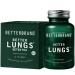 Betterbrand Better Lungs Health Pack - BetterLungs & BetterLungs Detox Tea Bundle - Daily Resporatory Health Supplement - 15X Herbal Tea Bags + 60 Capsules