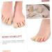 KALLORY 2pcs Silicone Gel Toe Sleeves - Toe Finger Protectors for Corns - Breathable Toe Caps - 2.7x4cm - Buy Online on GoSupps.com