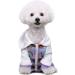 Miaododo XL Violet Dog Hooded Sweater - Warm Chihuahua Clothing for Small & Medium Pets - Stylish Pet Apparel with Real Bag - Buy Online on GoSupps.com