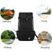 1-25KG Dog Carrier Bag with Drawstring Head Out Design Ventilated Pet Backpack for Small Medium Dogs Daily Puppy Carrier for Walking Outdoor Safety/Comfortable/Lightweight L Black - Buy Online on GoSupps.com