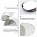 Minkissy Handbag Round Compact Cosmetic Mirror Double-Sided Travel Cosmetic Mirror Bag Hand Mirror Changing Mirror for Money Foldable Carry Bag - Buy Online on GoSupps.com