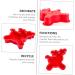 PRETYZOOM Small Cake Mold 6 pcs Biscuit Mould Christmas Making Mold Molds DIY Themed Cake Baking Cartoon Dessert Adorable 17.6X14.5X3CMx3pcs As Shownx3pcs - Buy Online on GoSupps.com
