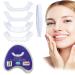 Fluktrix 2 pairs of clip-in-veers for artificial teeth temporary cosmetic artificial teeth for plugging in veneers for self-confident smile to cover bad teeth