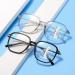 Fashion Multifocus Large Square Frame Reading Glasses - Blue Light Blocking Anti Glare Unisex - 1.0x Gold - Buy Online on GoSupps.com