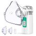Nebulizer Machine for Kids Portable Nebulizer Machine for Adults 2 Modes Handheld Mesh Nebulizer Cool Mist with All Accessories for Travel Office Household Use Green