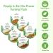 Food Earth 6 Flavor Variety Pack - Ready to Eat Indian Cuisine | Vegan, Plant-Based, Organic, Gluten-Free, GMO-Free Microwavable Meals - Pack of 6 - Buy Online on GoSupps.com