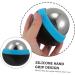 Hapinary Stainless Steel Massage Ball - Manual Muscle Relaxation Device for Health & Wellness | 8.3x7.5x7cm Blue - Buy Online on GoSupps.com