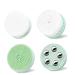 Easterville Replacement Cleansing Facial Brush Head-4pc (E-brush head)