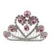 FRCOLOR Crown Hair Comb Dinner Hair Accessories Rhinestone Headpiece Crystal Headpiece Hair Comb Crown Accessories Child Crown Comb Kid Hair Accessories