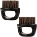 Borogo 2-Pack Knuckle Brush for Barbers - Essential Tool for Professional Barbering & Grooming Services - Beard & Face Duster Brush - Ideal for Hairdressing Salon and Household Use - Buy Online on GoSupps.com