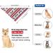 Dog Bandanas 4 Pack Dog Christmas Bandana Classic Buffalo Plaid Pets Scarf Triangle Bibs Neckerchief Set Pet Costume Accessories Decoration for Small Medium Large Dog and Cats 4PC Xmas - Buy Online on GoSupps.com
