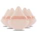 Powder Puff Daubigny 6 PCS Powder Puff Makeup Puff Face Soft Triangle Powder Puffs for Loose Powder Mineral Powder Body Powder Velour Cosmetic Foundation Sponges Blender Beauty Makeup Tools(Nude) Nude Powder Puff