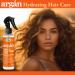 Difeel Argan Oil Leave in Conditioner Hair Spray 6 oz - for Dry Frizzy Hair - Deep Hydration Detangling Frizz Control Sulfate Paraben Phthalate Free - Buy Online on GoSupps.com