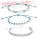 VALICLUD 6 Pcs 1 Bohemia Style Bracelets Bohemian Style Bracelets Womens Bracelets Handmade Bracelets Bohemian Bangles Strand Bracelet Anklets for Women Miss Three Piece Suit Beads 6 6cm Blue - Buy Online on GoSupps.com