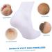 Healeved 3 Pairs Protective Socks Natural Material Socks Dry Cracked Gel Socks Moisturising Gel Socks Sock for Dry Cracked Socks for Women Feet Care Women's Moisture Heel Socks Sebs White - Buy Online on GoSupps.com