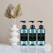 3 Pack - 500ml Empty Pumping Bags | Blue Shampoo Bottle Pump Dispenser | Ideal for Shower & Body Soap - Buy Online on GoSupps.com