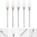FOMIYES 5pcs Ceramics Nail Drill Bits Set for Manicure Pedicure - Nail Polishing Accessories for Gel Removal - Buy Online on GoSupps.com