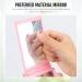 Simfree Folding Travel Makeup Mirror - Portable Four-Sided Cosmetic Vanity Mirror for Travelling - Pink - Buy Online on GoSupps.com