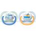 Philips Avent Ultra Air Schnuller 2-Pack - BPA-Free Pacifiers for Babies (0-6 Months) - SCF080/01 Boot/Mama Design - Buy Online on GoSupps.com