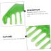 Plafope Gua Sha Massage Comb Set - 2 Piece Eight-Tooth Comb & Massage Plate for Scalp and Leg Relief | International Shipping Available - Buy Online on GoSupps.com