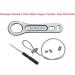 iGuerburn 2 Pack Oxygen Tank Wrench Key for CGA 870 Valves - Heavy Duty Metal with Lanyard Chain - Fits Sizes M2, A, B, ML6, C, D, JD, E - Buy Online on GoSupps.com