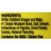 Plochman's Original Yellow Mustard 10.5oz - Premium Mild Gluten Free (Pack of 2) - Buy Online on GoSupps.com
