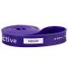 3DActive Pull Up Assist Band - Resistance Band for Strength Training Powerlifting Body Stretching CrossFit. Free Exercise Guide. #3 Purple- 40 to 80 Pounds (1.25 *4.5mm) - Single Band