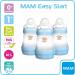 MAM Easy Start Self-Sterilizing Anti-Colic Baby Bottle 3 Pack (160ml) - Slow Flow Teats for Newborns - Blue/Green Designs - International Shipping - Buy Online on GoSupps.com